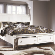 B672, Prentice, Dresser, Mirror, Nightstand, Media Chest, Door Chest, Queen Bed, King Bed, Bedroom Set, Ashley, Prentice Bedroom Set, Storage Footboard, Prentice Bed