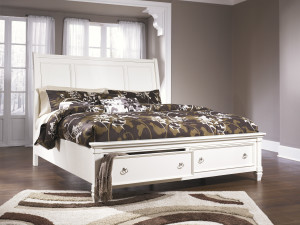 B672, Prentice, Dresser, Mirror, Nightstand, Media Chest, Door Chest, Queen Bed, King Bed, Bedroom Set, Ashley, Prentice Bedroom Set, Storage Footboard, Prentice Bed