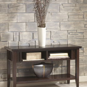 T160-4 Logan Sofa-Media Table