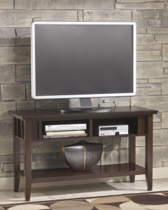 T160-4 Logan Sofa-Media Table